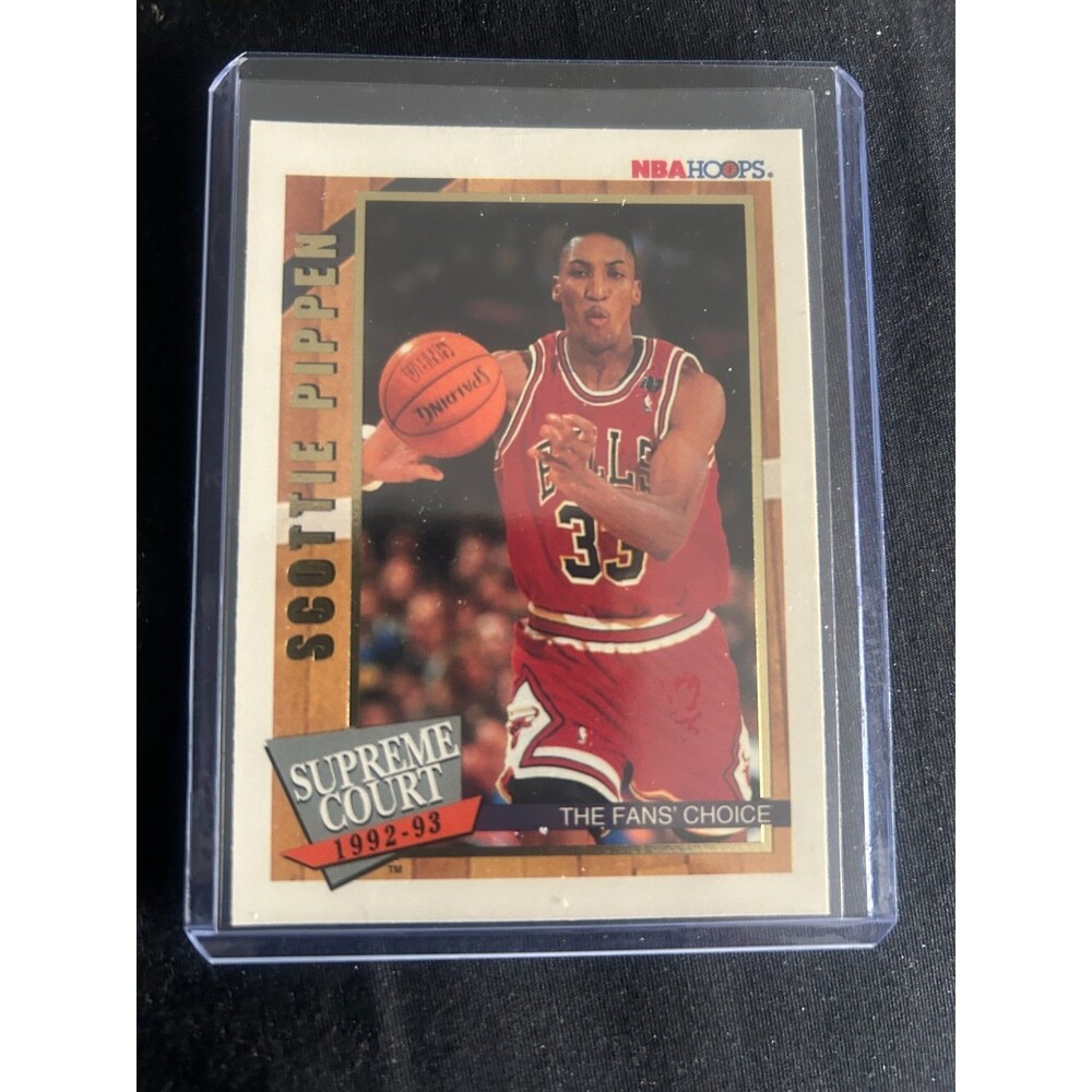 1992-93 NBA Hoops - Supreme Court Scottie Pippen #SC2